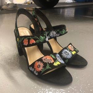 Floral Ann Taylor heels